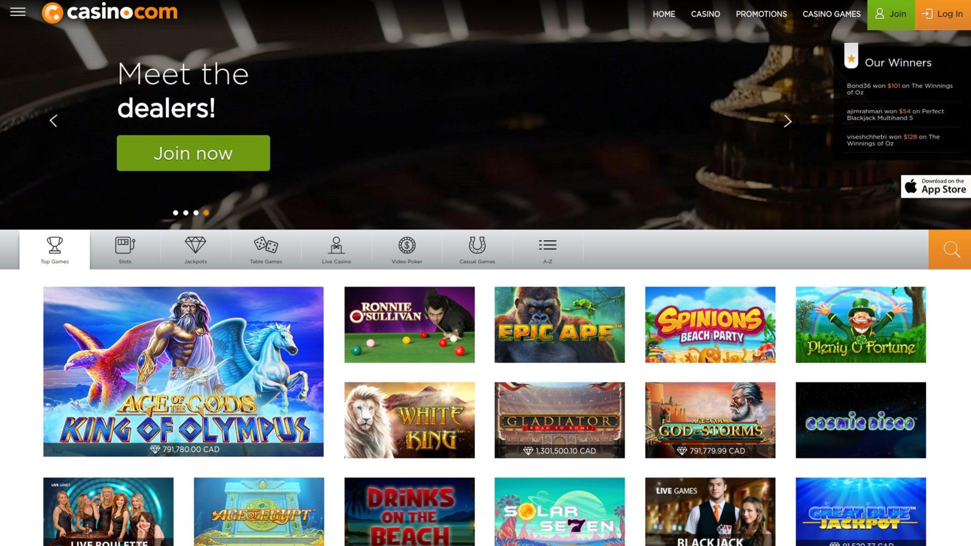 $3390 AUCUN BONUS DE DÉPÔT à 777 Casino